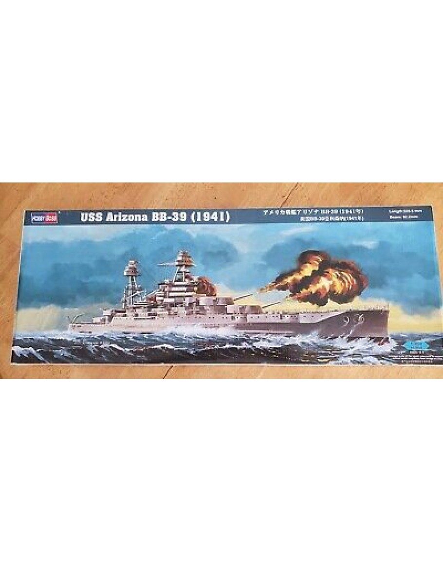 Hobby Boss 1/350 USS Arizona BB-39 (1941) Model Kit